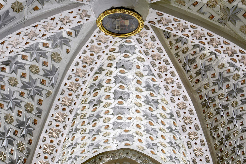 Illueca – Iglesia de San Juan Bautista (detalle de las yeserías)