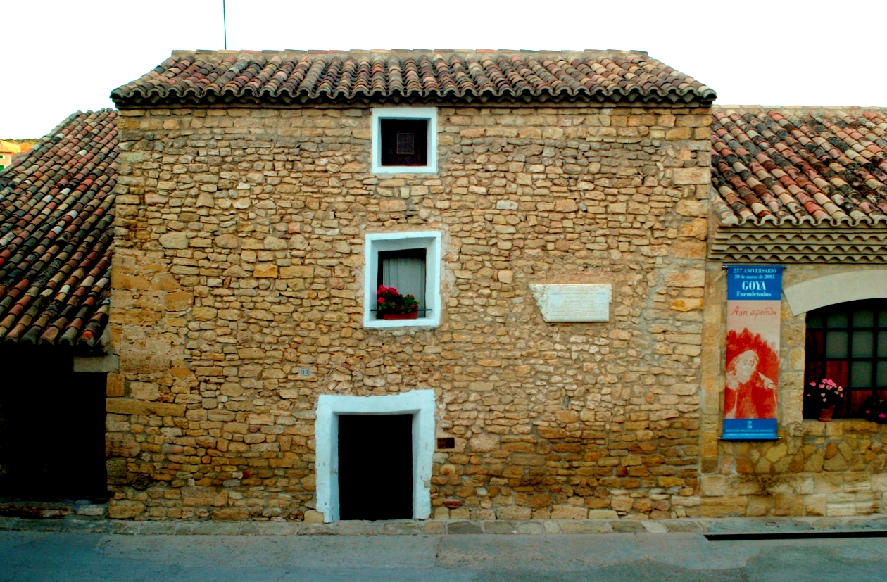 Casa natal de Goya en Fuendetodos