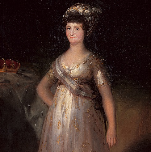 Goya – Retrato Reina Mª Luisa de Parma – Ibercaja