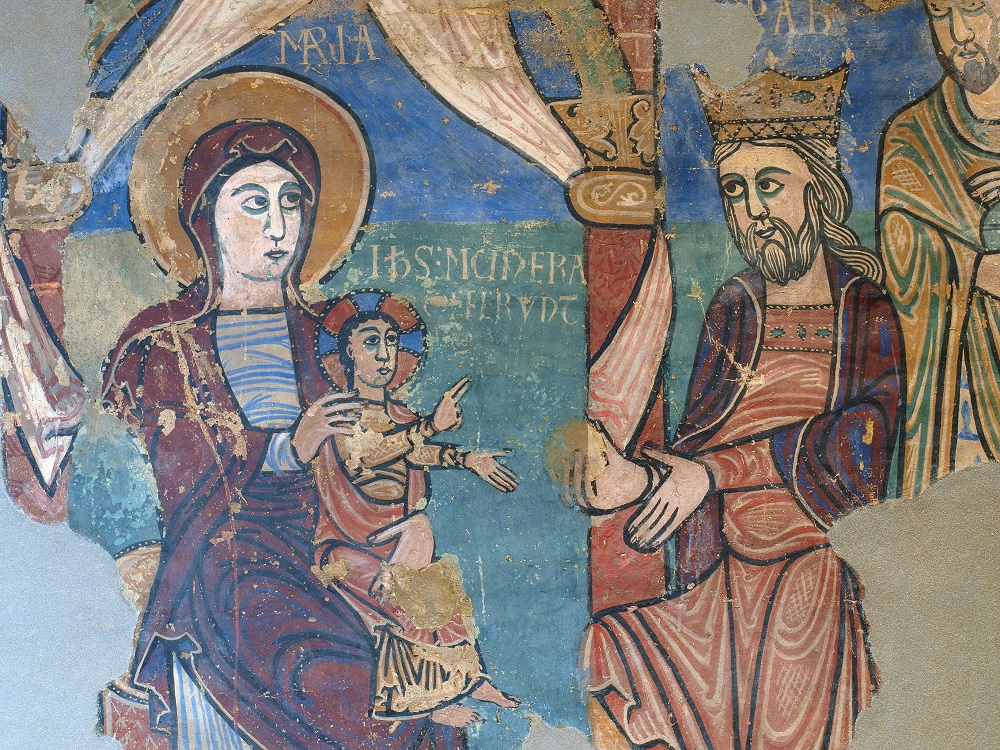 Museo diocesano de Jaca – Pinturas románicas iglesia de Navasa