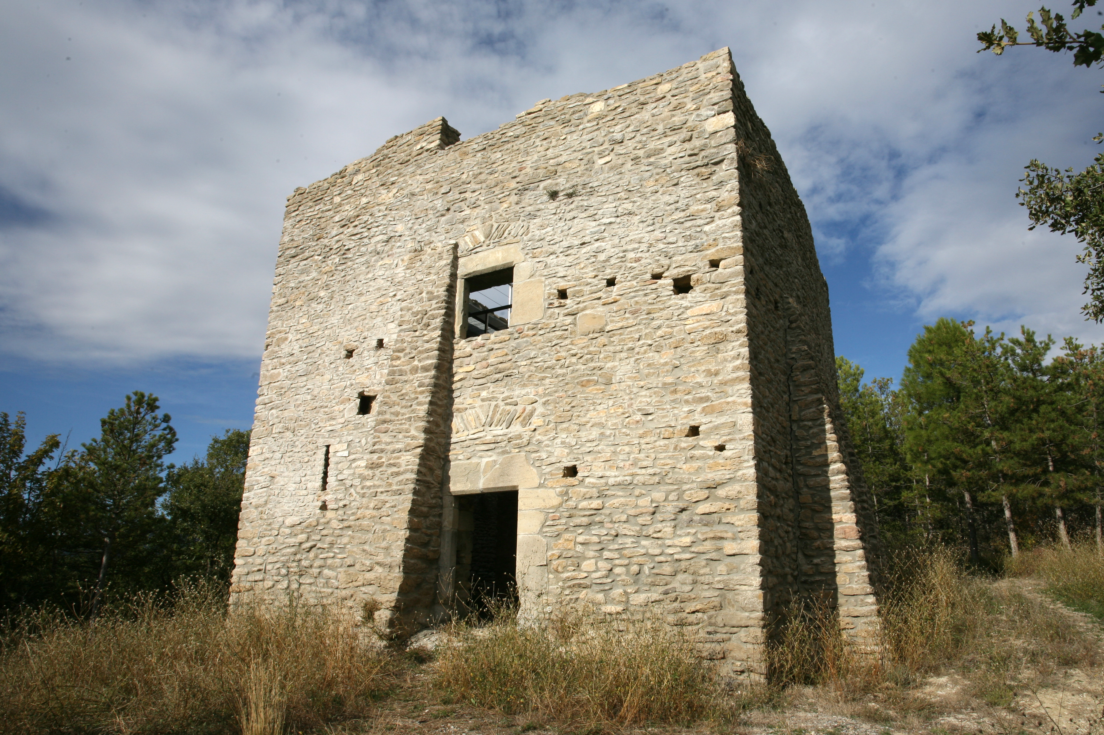 Torre de los Moros. Foto cedida por Ayuntamiento de Lascuarre