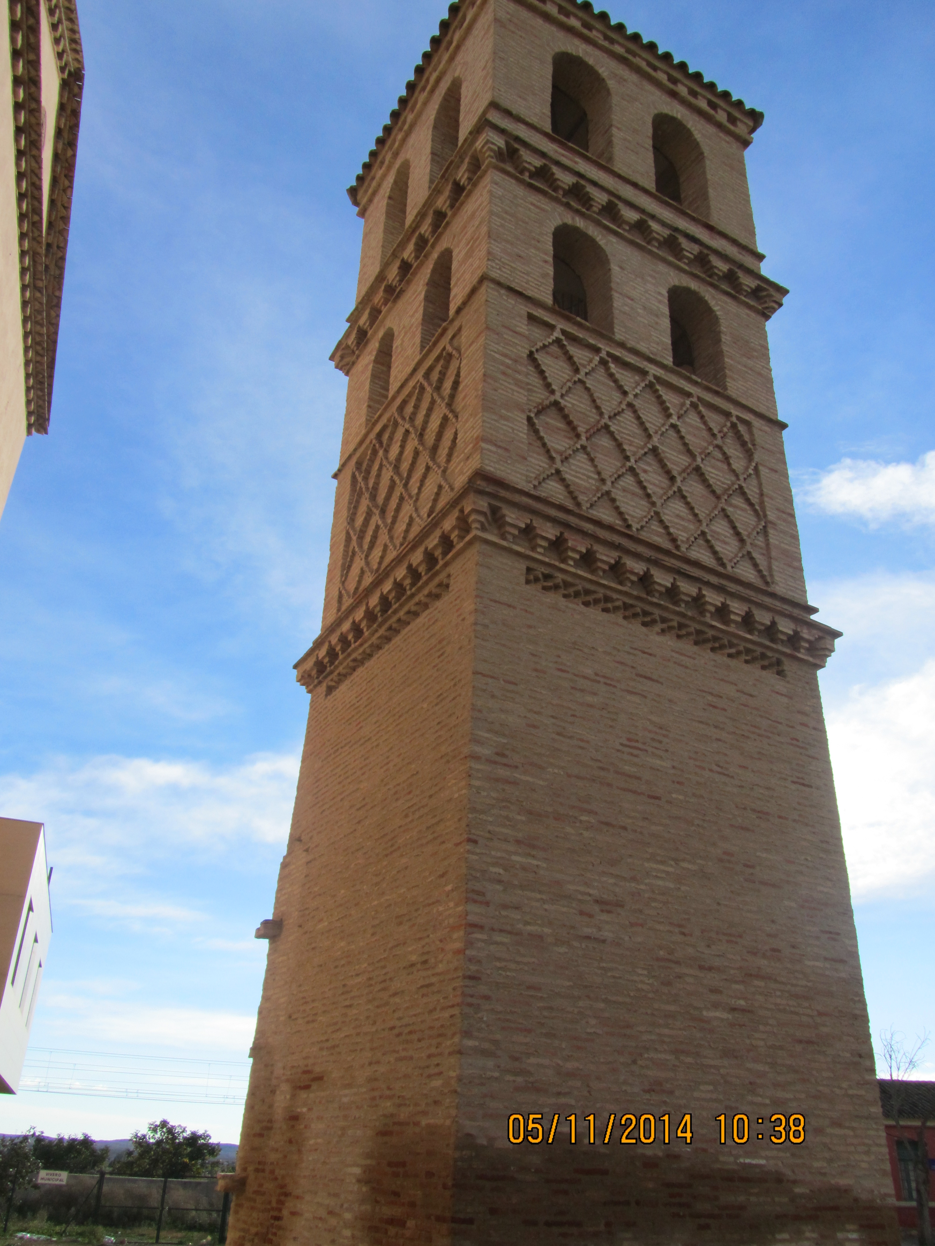Torre Mudejar. Foto cedida por Ayuntamiento de Villanueva de Gallego