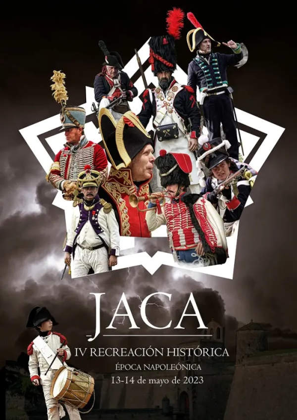 Recreación histórica época napoleónica Jaca 2023
