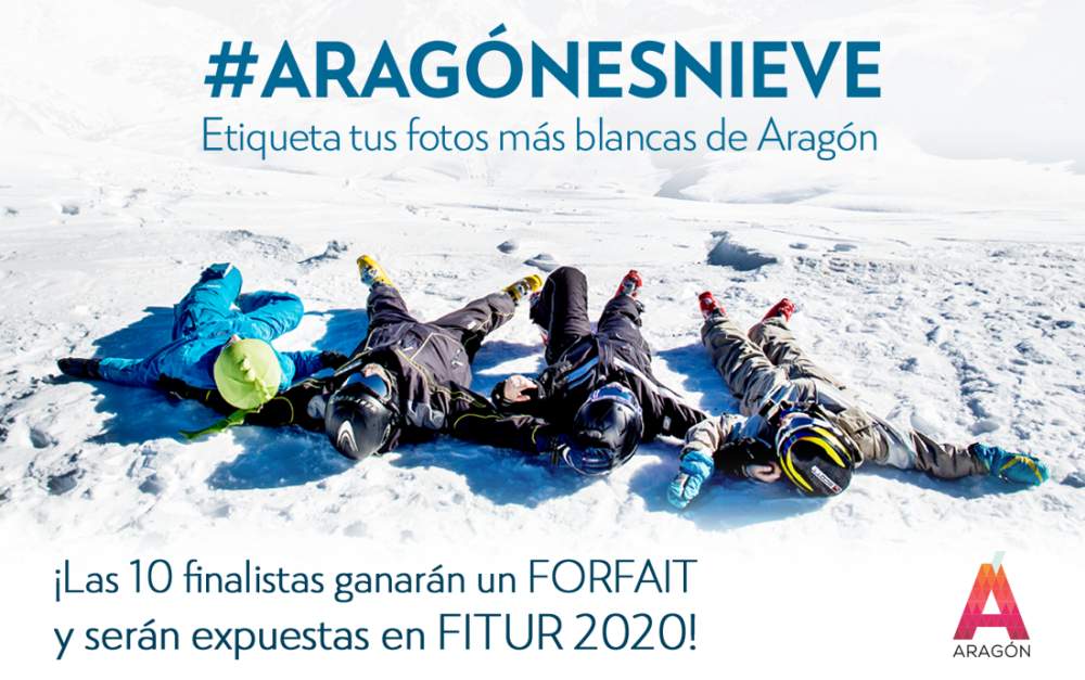 Participa en nuestro concurso en instagram #AragónesNieve
