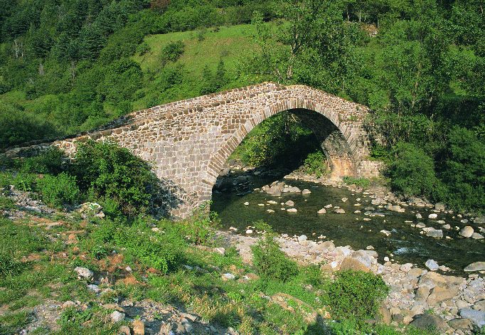 Puente peregrinos Canfranc