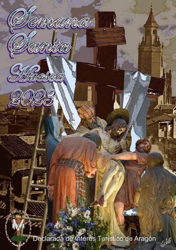 Cartel Semana Santa Huesca 2023