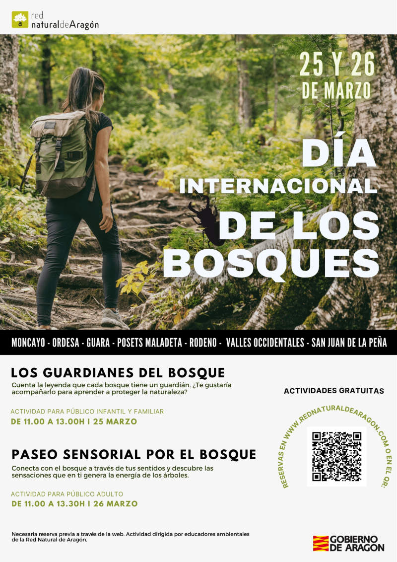 Día de los Bosques 2023 en la Red Natural de Aragón