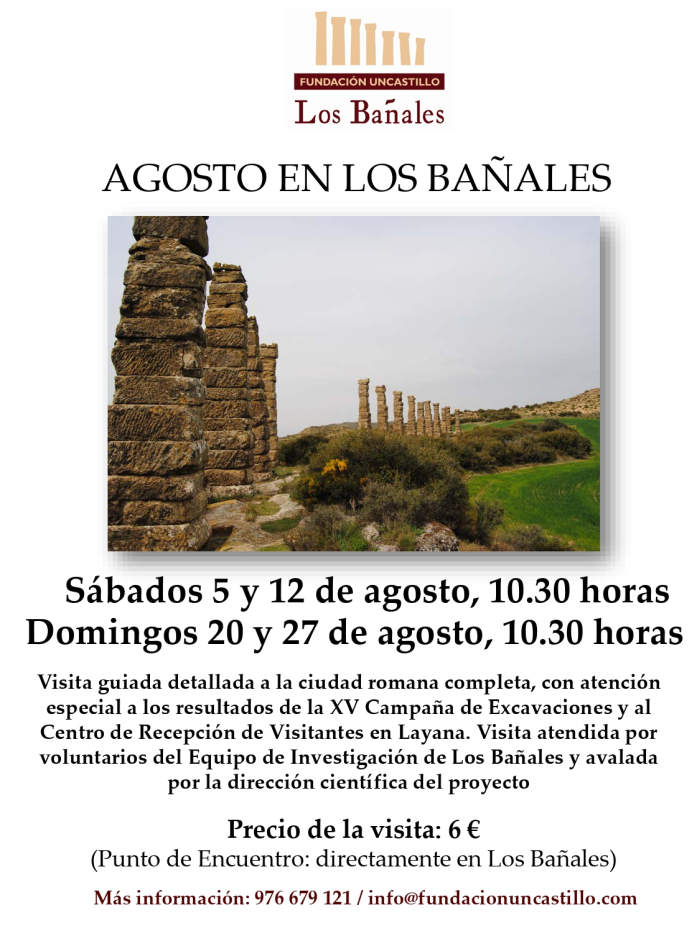 Puertas abiertas en Los Bañales - Agosto 2023