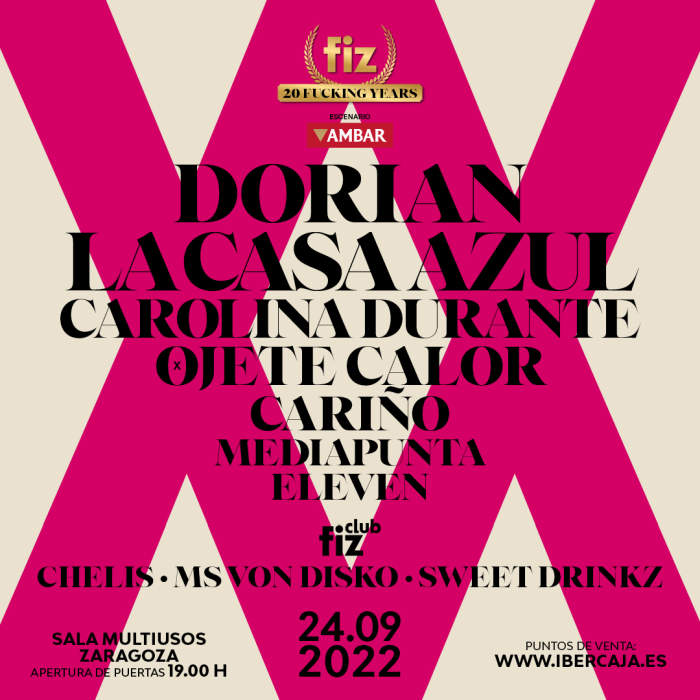 FIZ 22 Festival Música Independiente Zaragoza