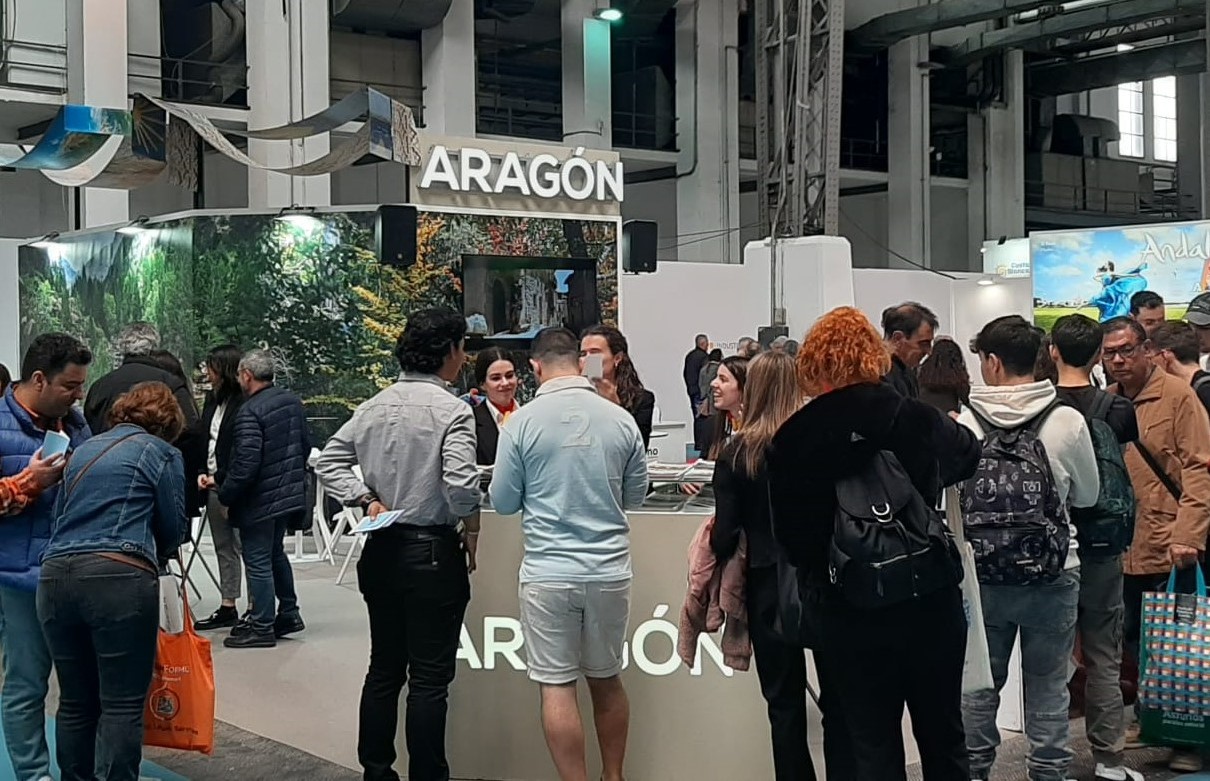 Turismo de Aragón promociona su destino en la feria B-Travel de Barcelona