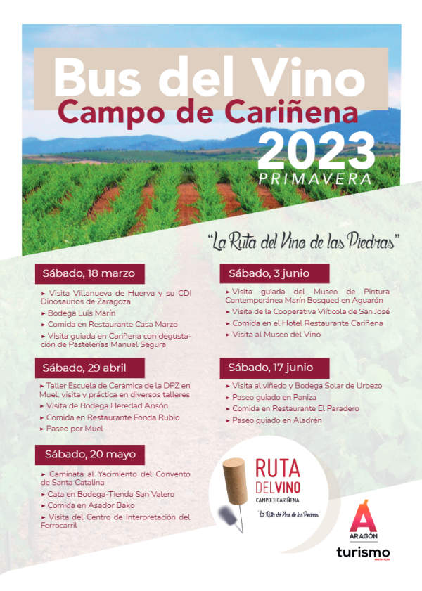 Bus del Vino Campo de Cariñena 2023