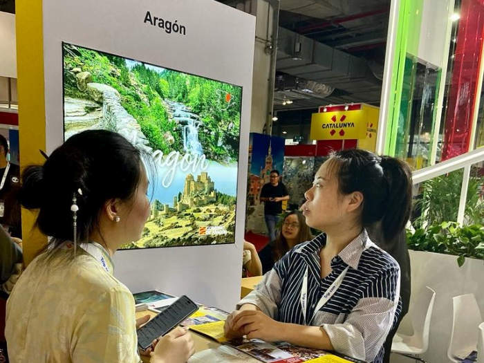 Aragón luce su potencial turístico en la feria china ITB especializada en viajes